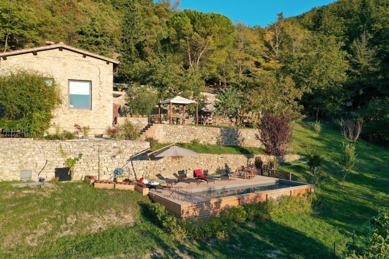 Villa Ancora Tenuta Lonciano Gualdo  Bagian luar foto