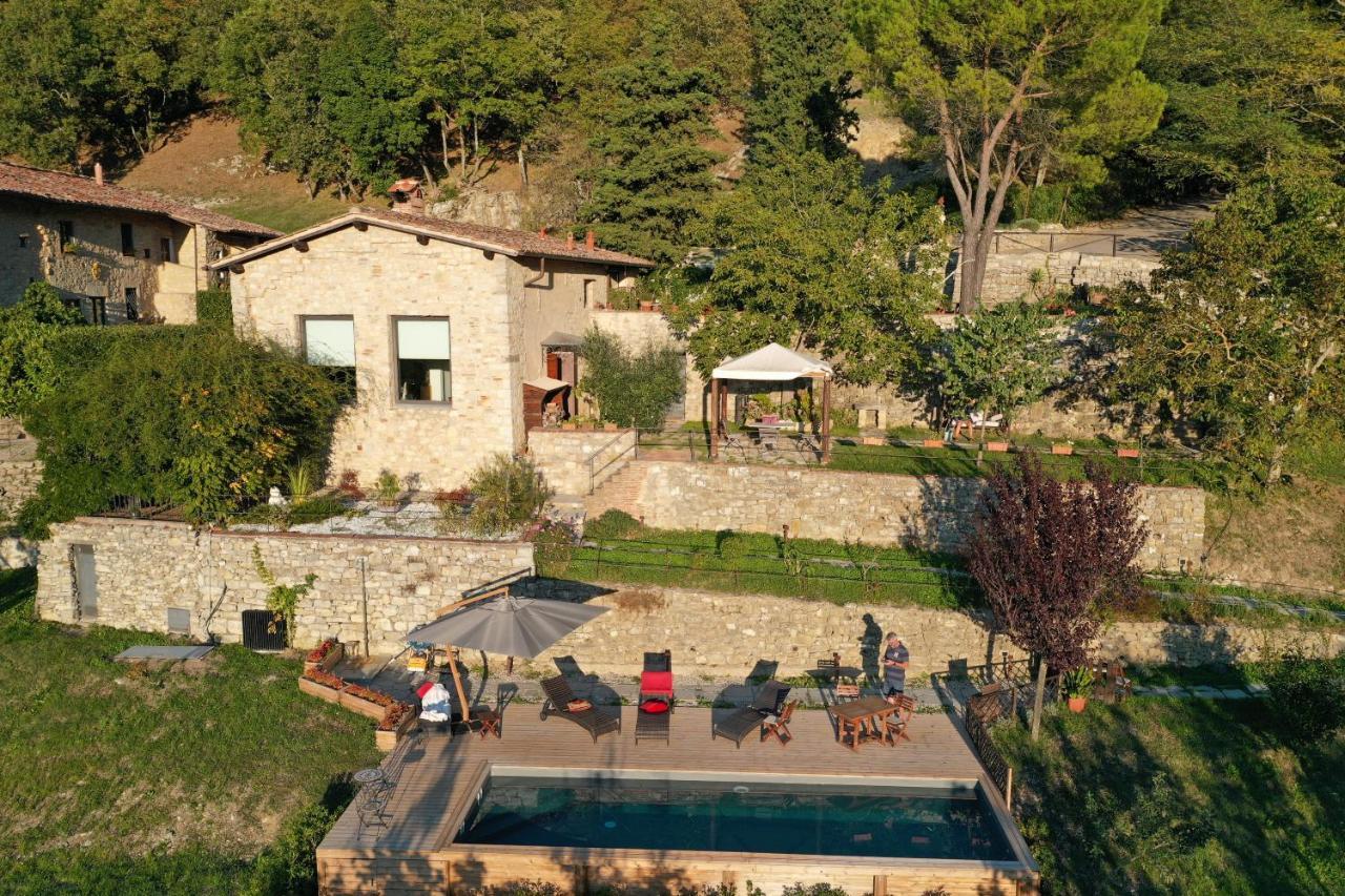 Villa Ancora Tenuta Lonciano Gualdo  Bagian luar foto